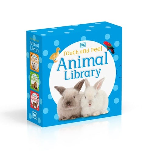Touch and Feel Animal Library