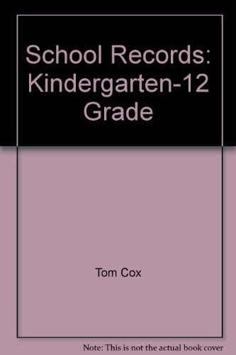 School Records Kindergarten-12 Grade