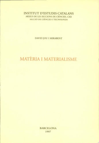 Matèria i materialisme