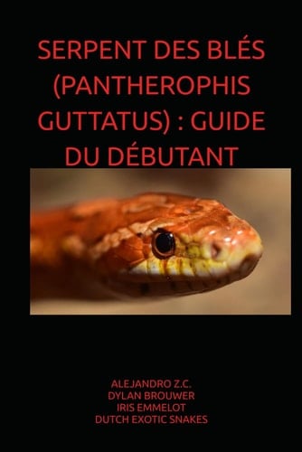 SERPENT DES BLÉS (PANTHEROPHIS GUTTATUS) : GUIDE DU DÉBUTANT (French Edition)