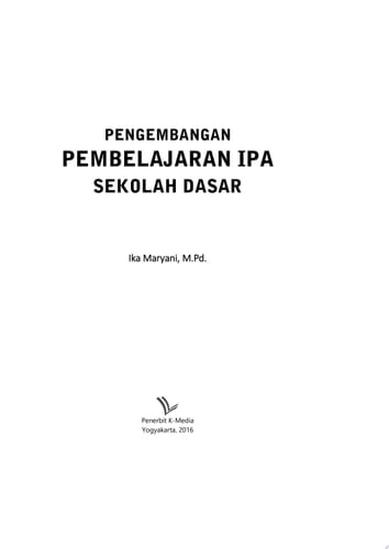 Pengembangan Pembelajaran IPA di Sekolah Dasar