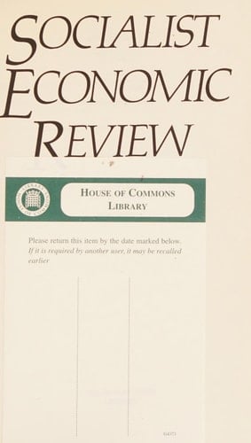 Socialist economic review 1981