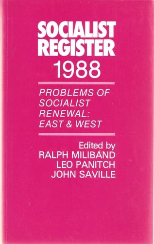 Socialist Register 1988