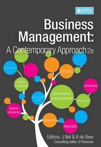 Business Management Contemporary Approach, A.