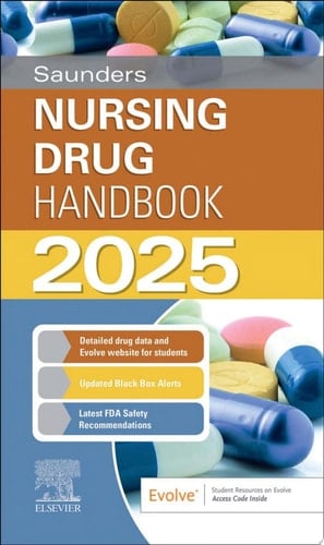 Saunders Nursing Drug Handbook 2025