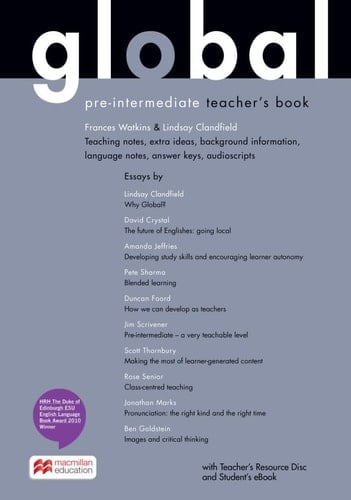 Global. Pre-Intermediate. Teacher's Book with ebook and Resource DVD-ROM