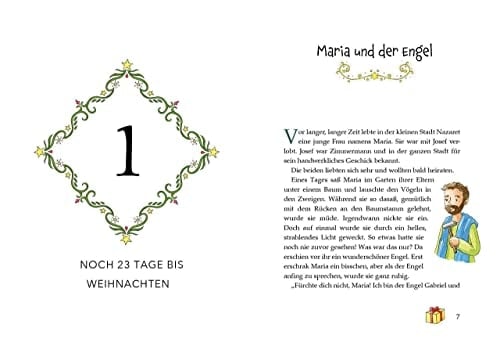 Mein Adventskalender mit 24 Bibelgeschichten zur Weihnachtszeit