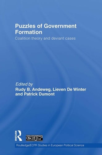 Puzzles of Government Formation Coalition Theory and Deviant Cases