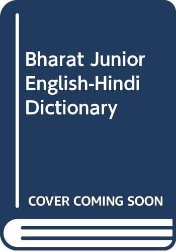 Bharat Junior English-Hindi Dictionary