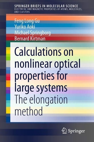 Calculations on nonlinear optical properties for large systems The elongation method