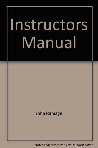 Instructors Manual