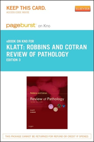 Robbins and Cotran Review of Pathology Elsevier eBook on Intel Education Study (Retail Access Card) (Robbins Pathology)