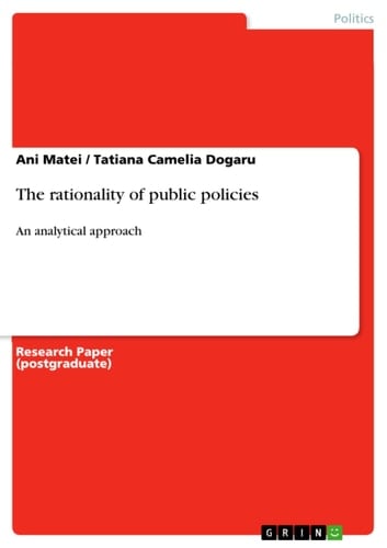 The Rationality of Public Policies An Analytical Approach