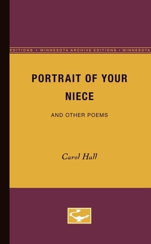 Portrait of Your Niece And Other Poems