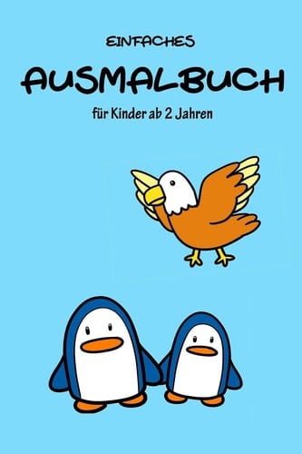 Einfaches Ausmalbuch Für Kinder Ab 2 Jahren