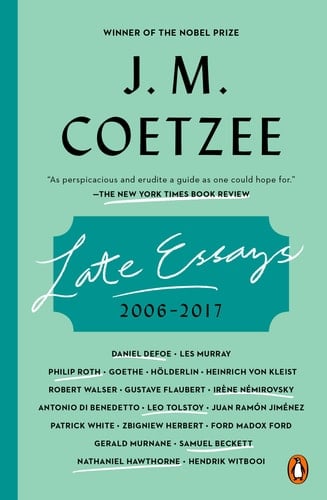Late Essays 2006-2017