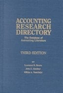 Accounting Research Directory The Database of Accounting Literature