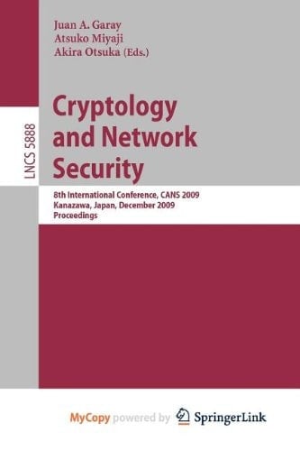Cryptology and Network Security