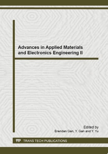 Advances in Applied Materials and Electronics Engineering II