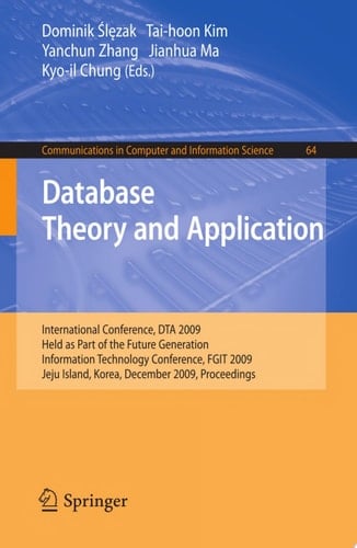 Database Theory and Application
