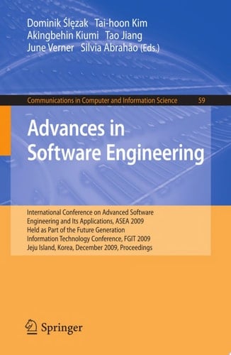 Advances in Software Engineering
