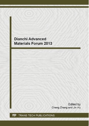 Dianchi Advanced Materials Forum 2013