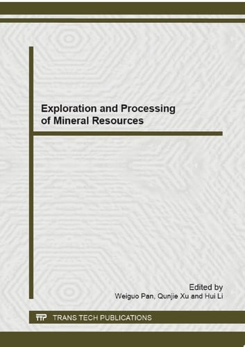 Exploration and Processing of Mineral Resources