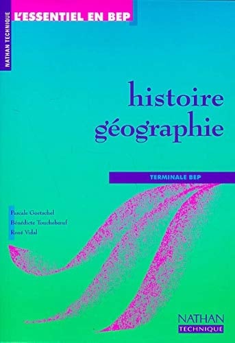 Histoire-géographie, Terminale BEP