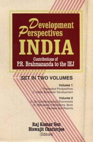 Development Perspectives, India Contributions of P.R. Brahmananda to the IEJ