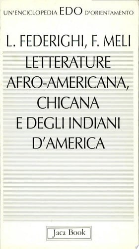 Letterature afroamericana, chicana e degli indiani d'America