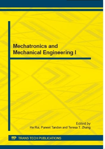 Mechatronics and Mechanical Engineering I