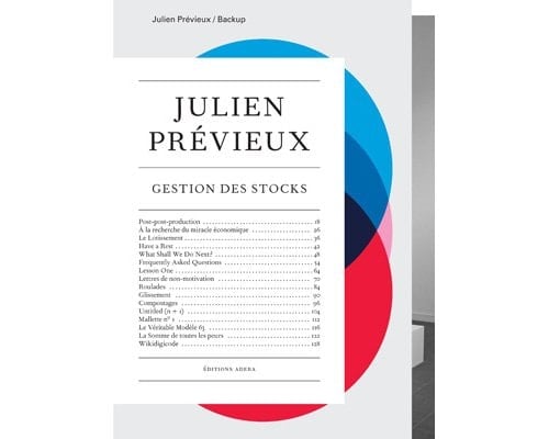 Julien Prévieux, Gestion des stocks Post-post-production... A la recherche du miracle économique... Le lotissement...