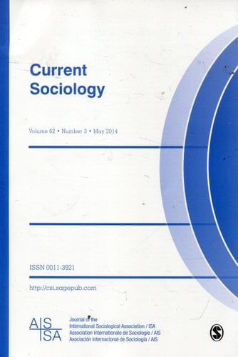 Current Sociology Journal Volume 62 Number 3, May 2014