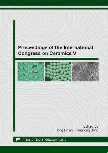 Proceedings of the International Congress on Ceramics V