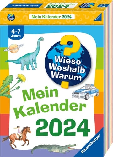 Wieso? Weshalb? Warum?: Mein Kalender 2024
