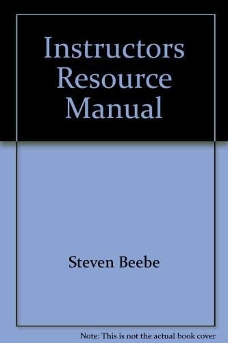 Instructors Resource Manual