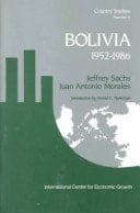 Bolivia: 1952-1986 (Country Studies)