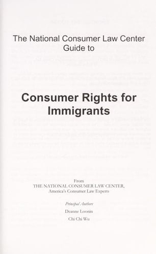 Guide to Consumer Rights for Immigrants