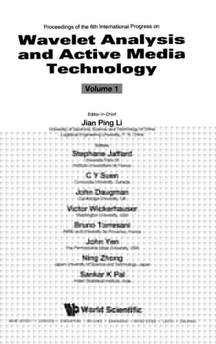 Wavelet Analysis and Active Media Technology