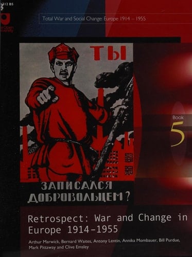 Retrospect War and Change in Europe 1914-1955