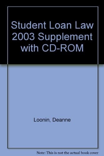Student Loan Law 2003 Supplement
