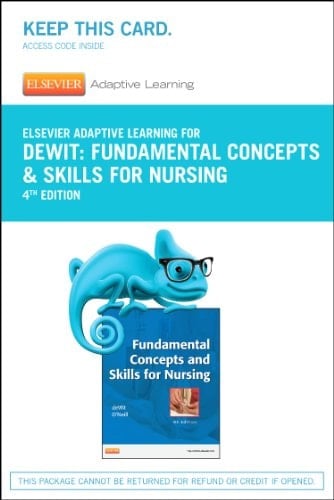 Elsevier Adaptive Learning for Fundamentals Concepts and Skills for Nursing (Access Card)