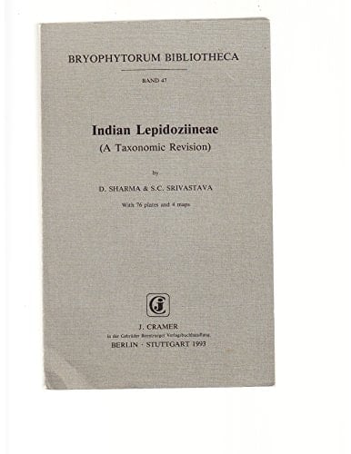 Indian Lepidoziineae A Taxonomic Revision