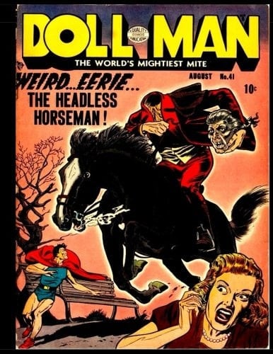 Doll Man #41 Golden Age Superhero Comic 1952