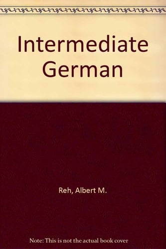 Continuing German A Bridge to Literature