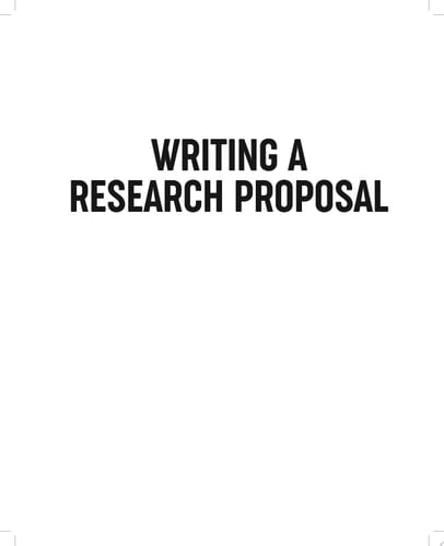 Writing A Research Proposal (UTeM Press)