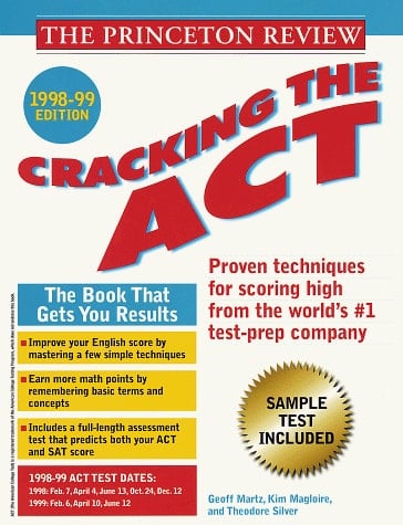 Cracking the ACT 1998-1999