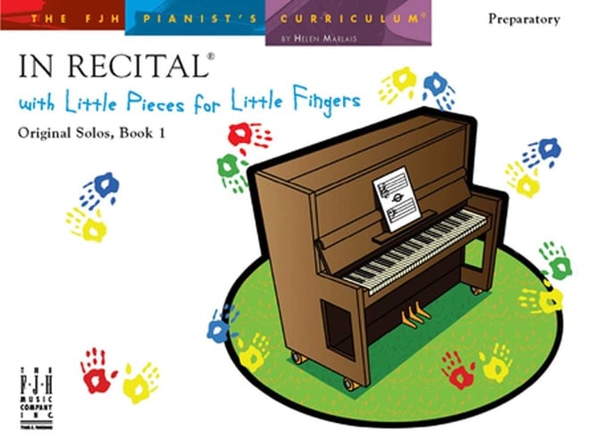 In Recital With Little Pieces for Little Fingers - Book 1 (Preparatory)