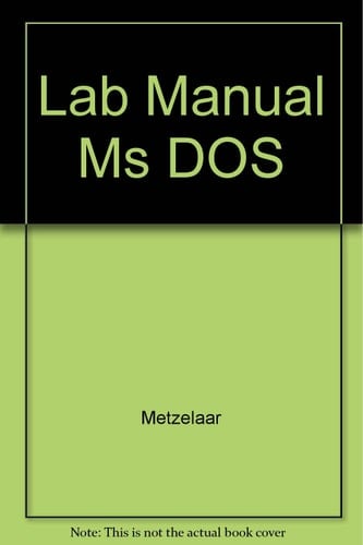 Lab Manual MS DOS
