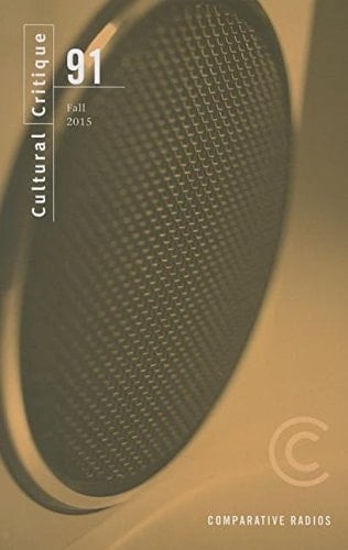 Cultural Critique 91 (Fall 2015)
